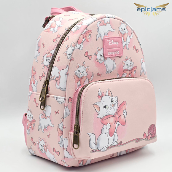 Loungefly Disney The Aristocats Marie Bows Mini Backpack main image 5